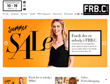 Tablet Screenshot of frbc-shopping.dk